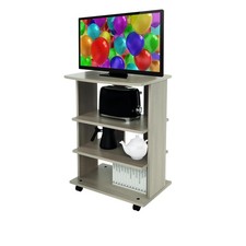 Mobile Tv Legno 3 Ripiani Mobiletto Televisore Vari Colori