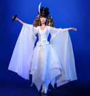 ❤ Barbie ❤ Stevie Nicks : Bella Donna White Dress Doll - New in Shipper