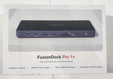 iVANKY 14-in-1 FusionDock Pro 1+ MacBook DisplayLink With 180W Docking Station
