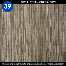 Woven Vinyl Flooring | Thatch - Golden Amber | 6' W | Choose Your Length