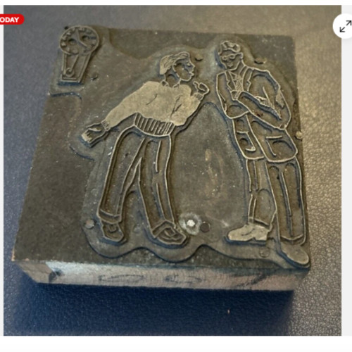 Four block group | Vintage letterpress printing block