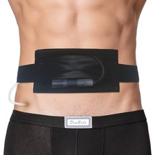 DiaBelt Breathable Peritoneal Dialysis Belt with Mesh Pouch PD Catheter Trans...