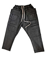 Stretch Denim Cargo Pants Men