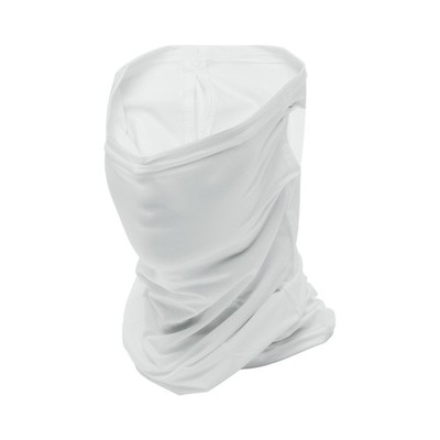  Polyester Multifunktion Weiß Sonnen Nackenschutz Atmungsaktiv 1 Stück