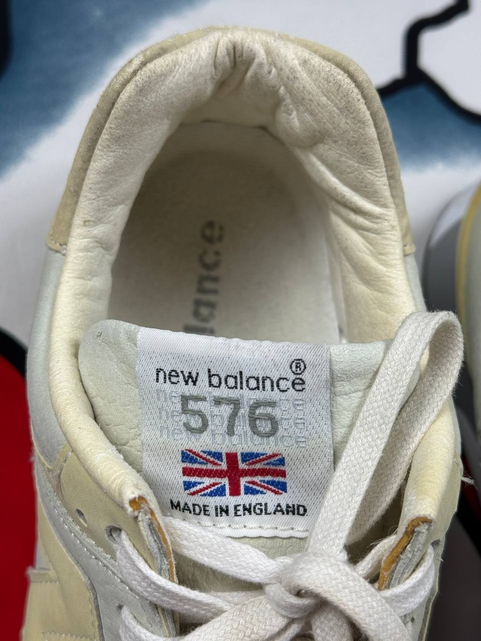 New Balance 576 Reptile vintage Made In England Rare image 4