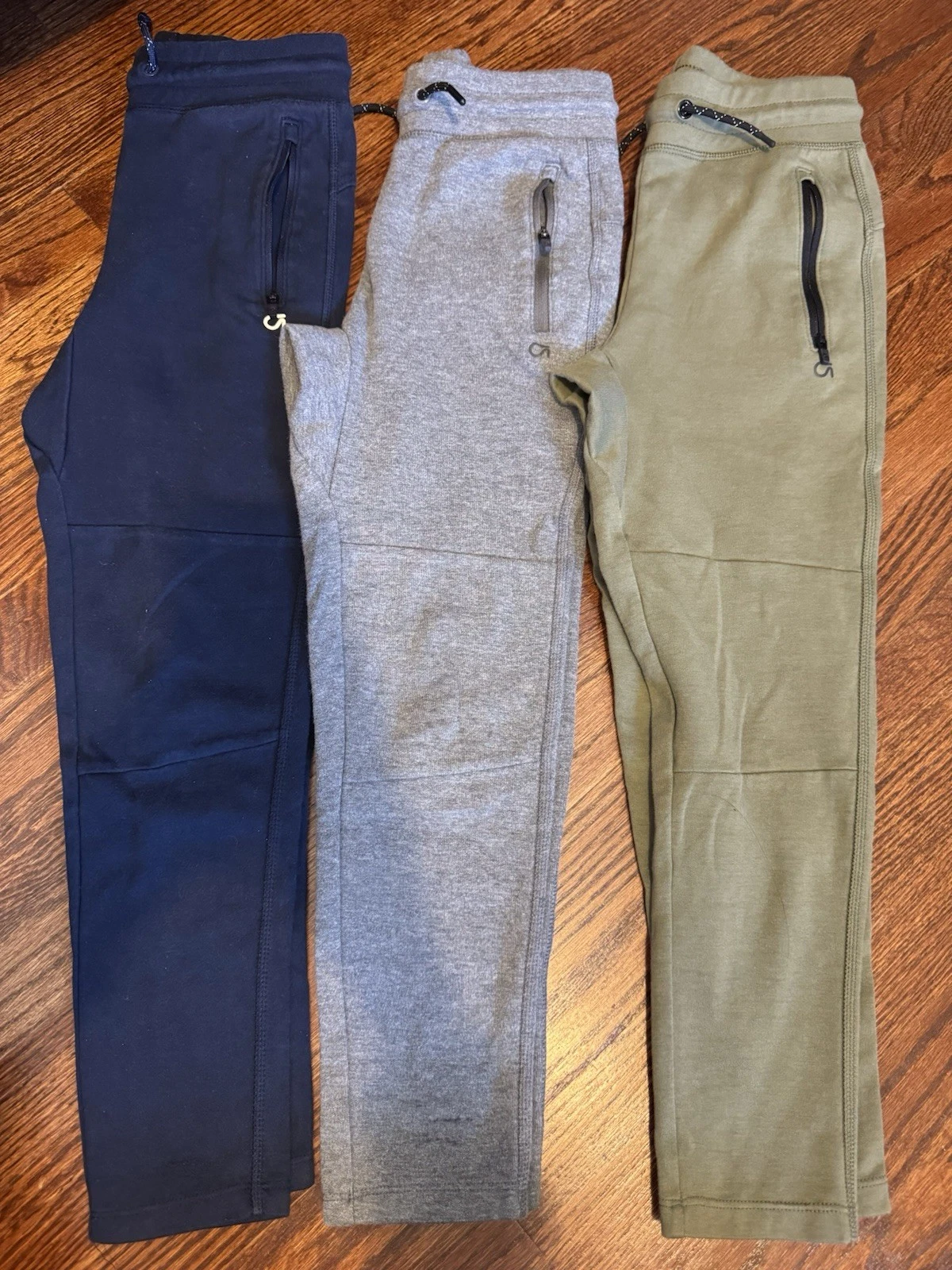 GapFit Kids Boys Gray Jogger Pants Sweatpants M - 3 Pairs! NWOT