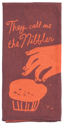 They Call Me The Nibbler - Dish Towel 100% Cotton 21''x 28'' Blue Q (NEW)
