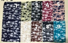 Ladies women Elephant print scarfs and shawls Mix Colour Pack Of Ten
