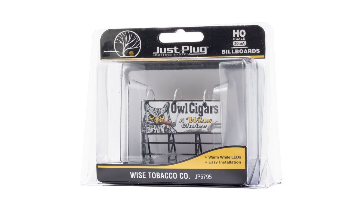 Woodland Scenics Just Plug JP5795 Wise Tobacco Co. - Lighted Woodland Scenics Just Plug JP5795 Wise Tobacco Co. - Lighted
