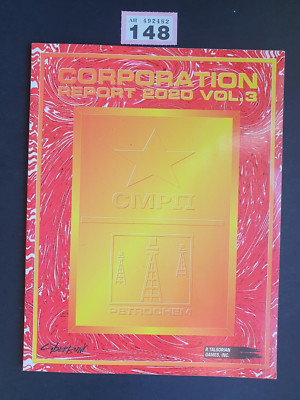 CYBERPUNK RPG CORPORATION REPORT 2020 VOL: 3 88 Pgs NR MINT R.TALSORIAN GAMES