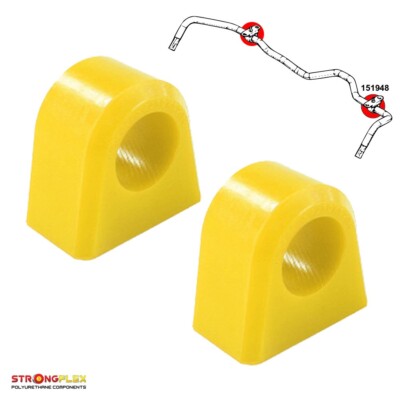 Strongflex Stabilisatorbuchsen Vorne SPORT Polyurethan Neu Renault Scenic IV