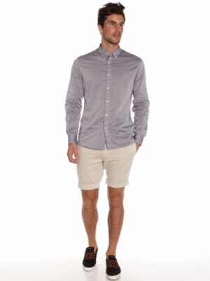 G Star RADAR Lakewood Roll-Up Shirt L/S in Myrtle Empire Chambray, Size XL $150