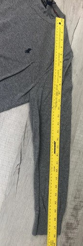 Vintage Polo Golf Ralph Lauren Sweater Lightweight Grey Pima Cotton Mens Size L - Picture 12 of 12