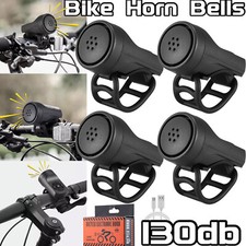 1-4X Bicycle Charging Horn Super Loud Bell Mountain Bike Electric MTB USB Charge