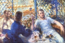The Rowers Lunch de Pierre-Auguste Renoir Giclee impresión de bellas artes repro sobre lienzo