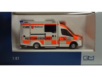 Rietze 76167 Was Design-Rtw 2018 Malteser Lahn-Dill-Kreis Sammlermodell 1:87 Neu