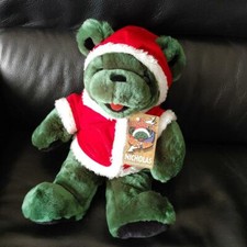 Dead Bear 14inch Nicholas NICHOLAS Great Full Dead Santa