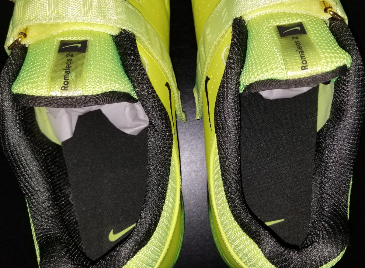 NIKE ロマレオス2 Nike Romaleos 2 Volt Size 12 Men Power Lifting Shoes Neon