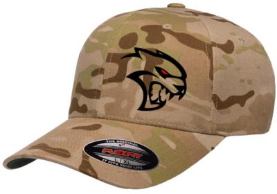 SRT Hellcat Redeye Charger Challenger Embroidered Flexfit 6277 Fitted Hat Cap