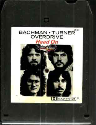 dts 5.1 CHANNEL！Bachman Turner Overdrive BACHMAN TURNER OVERDRIVE B.T.O. HEAD ON ROCK 8 TRACK TAPE