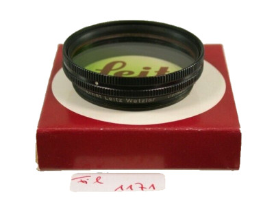 LEICA LEITZ Grün Green Gradual Verlaufs-Filter E36 36 36mm Germany 1171/26