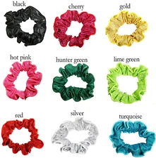 NEW! Sparkle Gymnastics and Dance Hair Scrunchies  - Variety of colors 