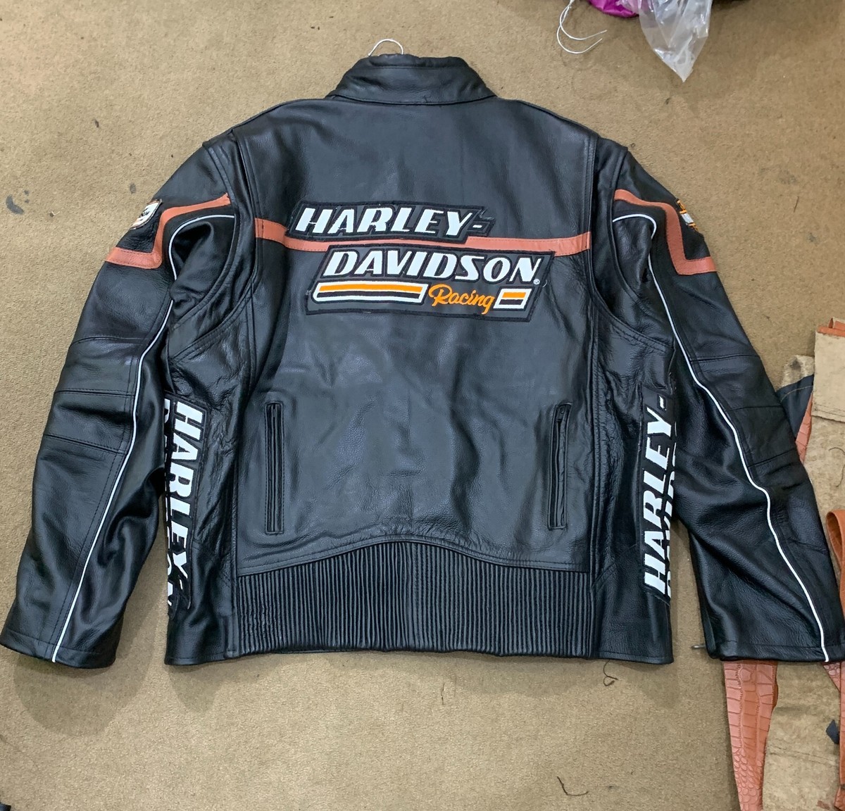 Harley Davidson Men's Raceway Screaming Eagle black jacket Harley Davidson Men's Raceway Screaming Eagle black jacket