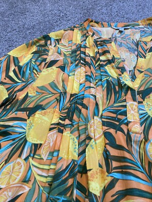 blue island lemon dress Light Blue Lemon Print Maxi Dress - Vacation Ready