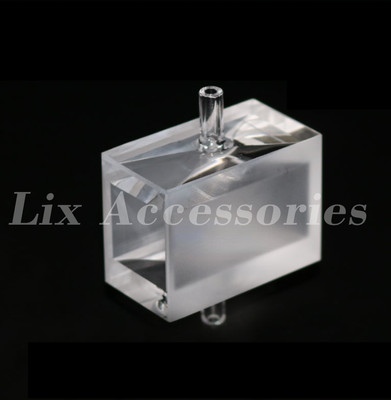 20/30mm optical path water quality monitor flow cell quartz cuvette flow cell