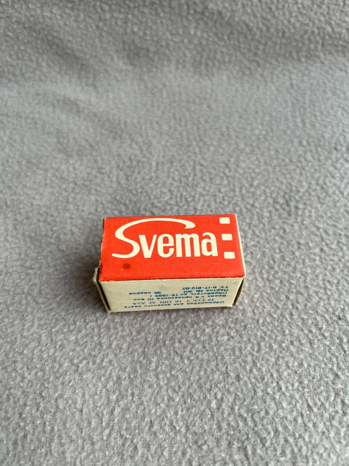 SVEMA FOTO 32 36 exp Kleinbildfilm 16 Din 32 ASA 1990 Negaative Color