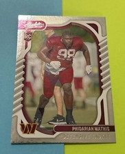 2022 Panini Absolute #189 Phidarian Mathis Rookie RC Washington Commanders