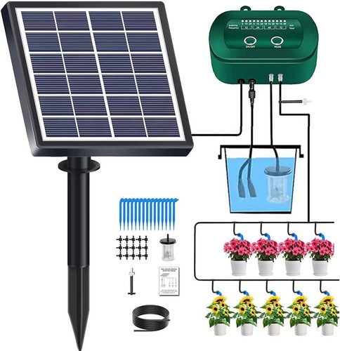 Solar Bewässerungssystem System Kit gewächshaus pflanzenbewässerung automatisch - Bild 20 von 20