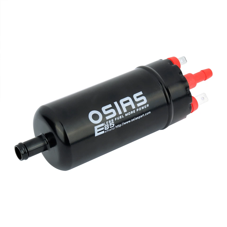 In-Line Electric Fuel Pump For Jaguar XJS XJ6 124 Vanden Plas Brava Beta QB18R8 - Imagem 4 de 4