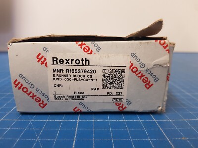 Bosch Rexroth R165379420 KWD-030-FLS-CO-N-1 KUGELWAGEN KOHLENSTOFFSTAHL