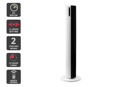 Kogan DC Motor Tower Fan with Remote, Portable Fans