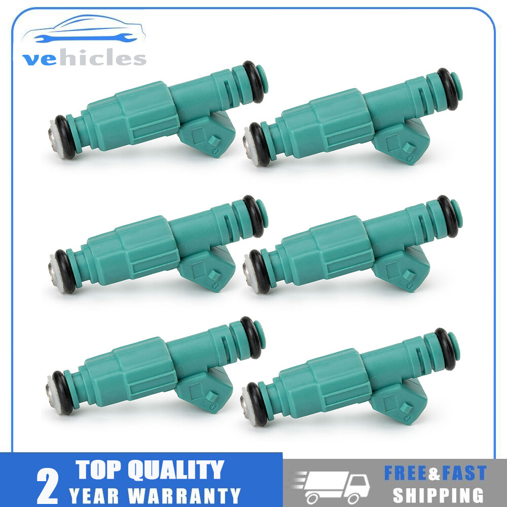 6x Fuel Injectors For Holden Commodore VN VL VQ VP VR VS VT V6 3.8L 0280155777