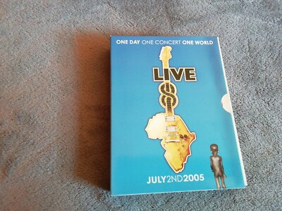 Live Aid  ; july 2nd 2005    DVD  BOX