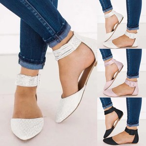 pointed slip on flats