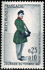 FRANCE  1967 JOURNÉE DU TIMBRE  YT n° 1516  Neuf ★★ luxe / MNH