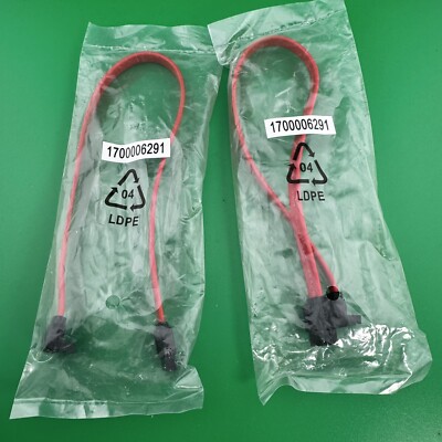 2 pcs SATA 26AWG E314998 Computer Cable Style 2725 30V VW-1, 12'' serial ATA cord