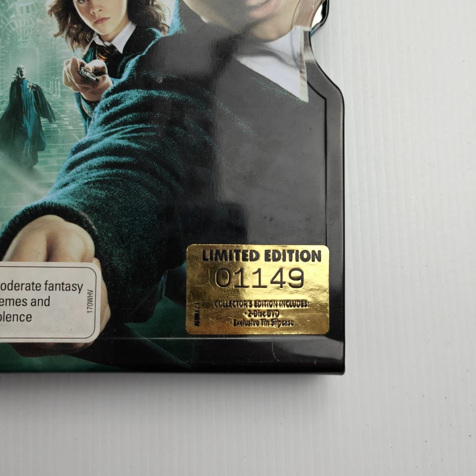 Harry Potter And The Order Of The Phoenix DVD Steelbook Rare OOP Like New A8 - Image 2 of 4