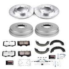 Powerstop K15098dk-36 Z36 Truck Ceramic Brake Pads, Drilled + Slotted Rotors, Dr