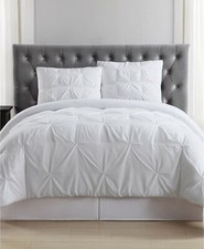 Truly Soft Pleated 3-Pc. Duvet Mini Set - KING - White