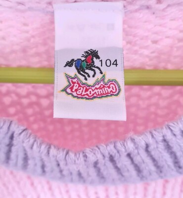 Mädchenpullover, bunt mit Plüschteddyköpfen von 