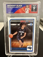 2023-24 Panini NBA Hoops Anthony Black Rookie Card RC #257 Orlando Magic Graded