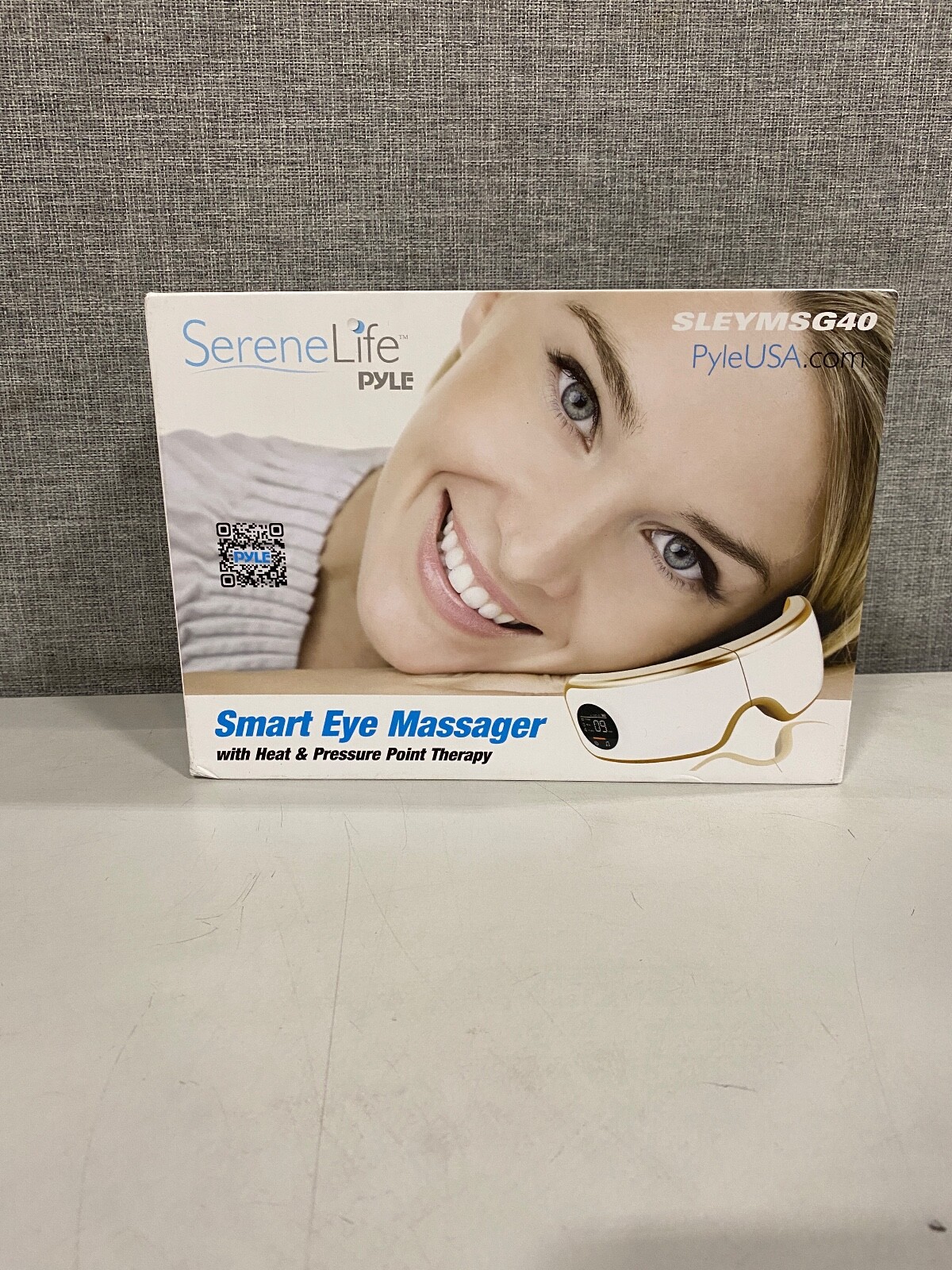 SereneLife SLEYMSG40 Smart Eye Massager with Heat & Pressure Point
