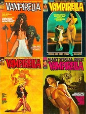 Vampirella - Comic Horror Super heroines Sexy Art Magazine -114 Old Issue on DVD