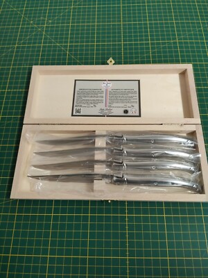 Laguiole-Jean-Dubost Stainless Steel knifes 4/box UR