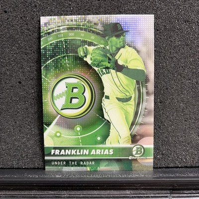 2026 Bowman Chrome #UR-5 Franklin Arias Under The Radar RC Red Sox