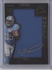 2014 Black Gold Sizeable Signatures Rookie Jerseys 6/149 Eric Ebron Auto 0v1
